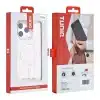 TUNIQ - Backcover iPhone 16 Pro - Magsafe - silicone -  Transparant Wit - Thumbnail Image 4