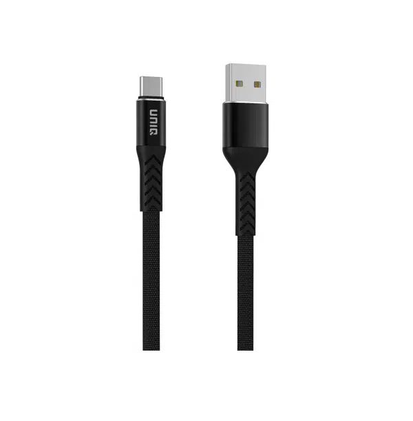 TUNIQ USB Type-C Cable 100cm Fast-Charger Data Transfer - Zwart