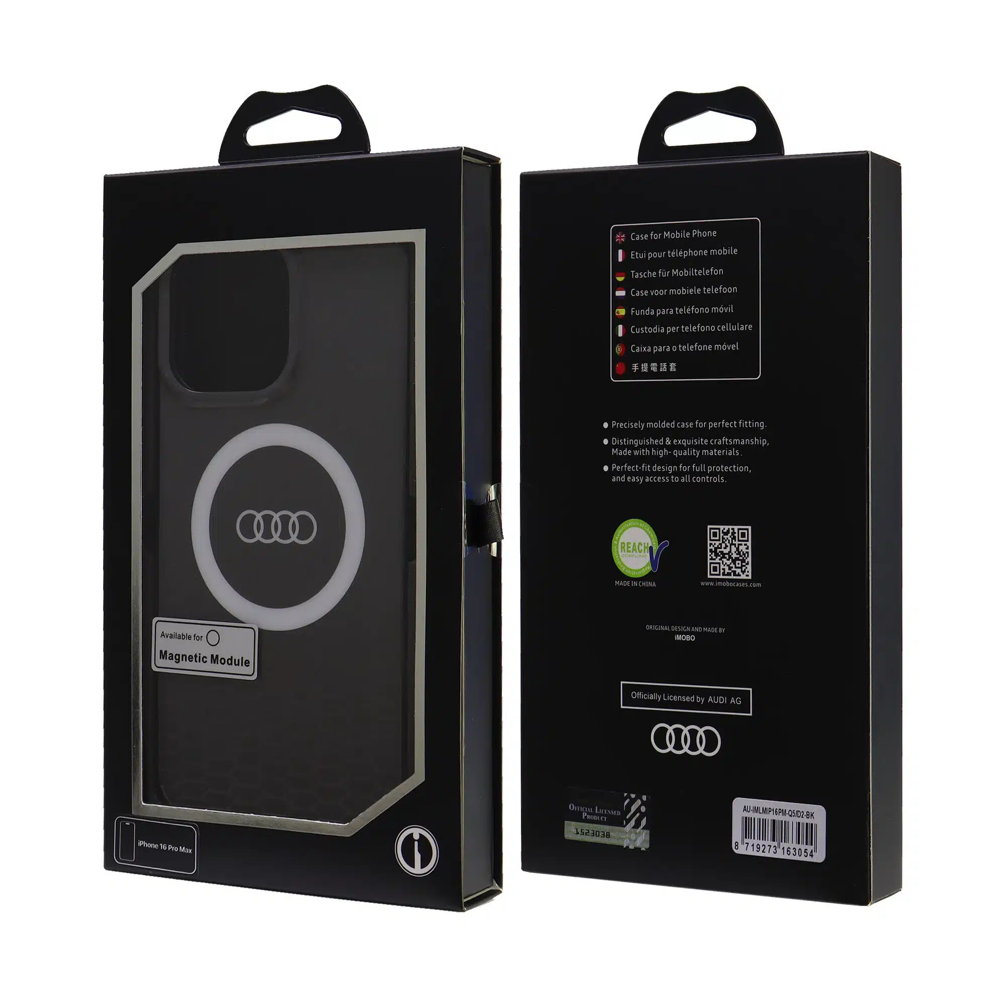 Audi-iphone-16-Pro Max-backcover-hoesje-iml-q-8-Cityhoesje.nl