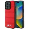 BMW-iPhone 16 Pro Rood hardcase Perforated Stitched Line MagSafe-1-Cityhoesje.nl