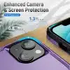 Cityhoesje - Backcover iPhone 15 - Anti-drop - Paars - Thumbnail Image 6