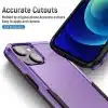 Cityhoesje - Backcover iPhone 15 - Anti-drop - Paars - Thumbnail Image 2