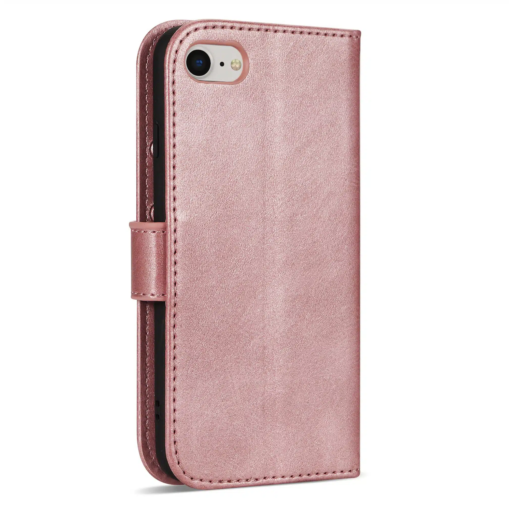 Solidenz - Bookcase iPhone SE (2022 / 2020) – iPhone 8 en iPhone 7 – Roségoud - Afbeelding 2
