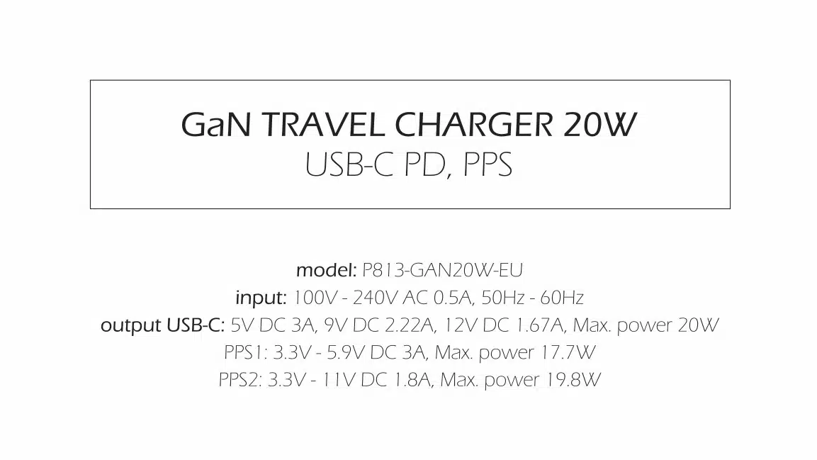 Swissten - 20W UBS-C Travel Charger - Wit - Afbeelding 3