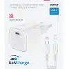 Swissten 20W UBS-C Travel Charger With Lightning To USB-C Cable - 1.2m - Wit-1-Cityhoesje.nl