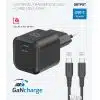 Swissten 35W UBS-C Travel Charger With USB-C To USB-C Cable - 1.2m - Zwart-1-Cityhoesje.nl
