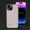 ABEEL – Backcover iPhone 14 Plus - 15 Plus – Cowhide Leer – TPU – Litchi – Anti-Scratch – Roze - Thumbnail Image 2