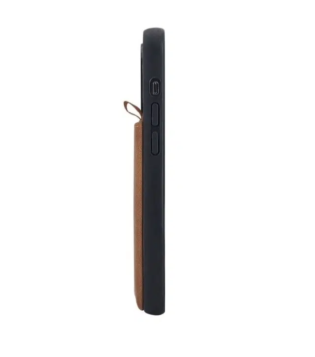CaseMania-Suede Card-Samsung S25 Ultra-Bruin-3-Cityhoesje.nl
