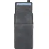 CaseMania-Suede Card-Samsung S25 Ultra-Zwart-2-Cityhoesje.nl