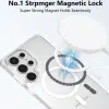 Cityhoesje-Samsung S25 Ultra-Magnetic MagSafe BackCass- Transparant-4-Cityhoesje.nl