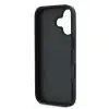 DKNY iPhone 16 Plus Backcover hoesje PU Leather Repeat Pattern Tonal Stripe - Zwart-6-Cityhoesje.nl