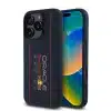 Red Bull - Backcover iPhone 16 Pro - MagSafe - Liquid Silicon - With Vertical Logo - DonkerBlauw - Thumbnail Image 1