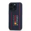 Red Bull - Backcover iPhone 16 Pro - MagSafe - Liquid Silicon - With Vertical Logo - DonkerBlauw - Thumbnail Image 3