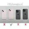 ABEEL – Backcover iPhone 14 Plus - 15 Plus – Cowhide Leer – TPU – Litchi – Anti-Scratch – Roze - Thumbnail Image 6