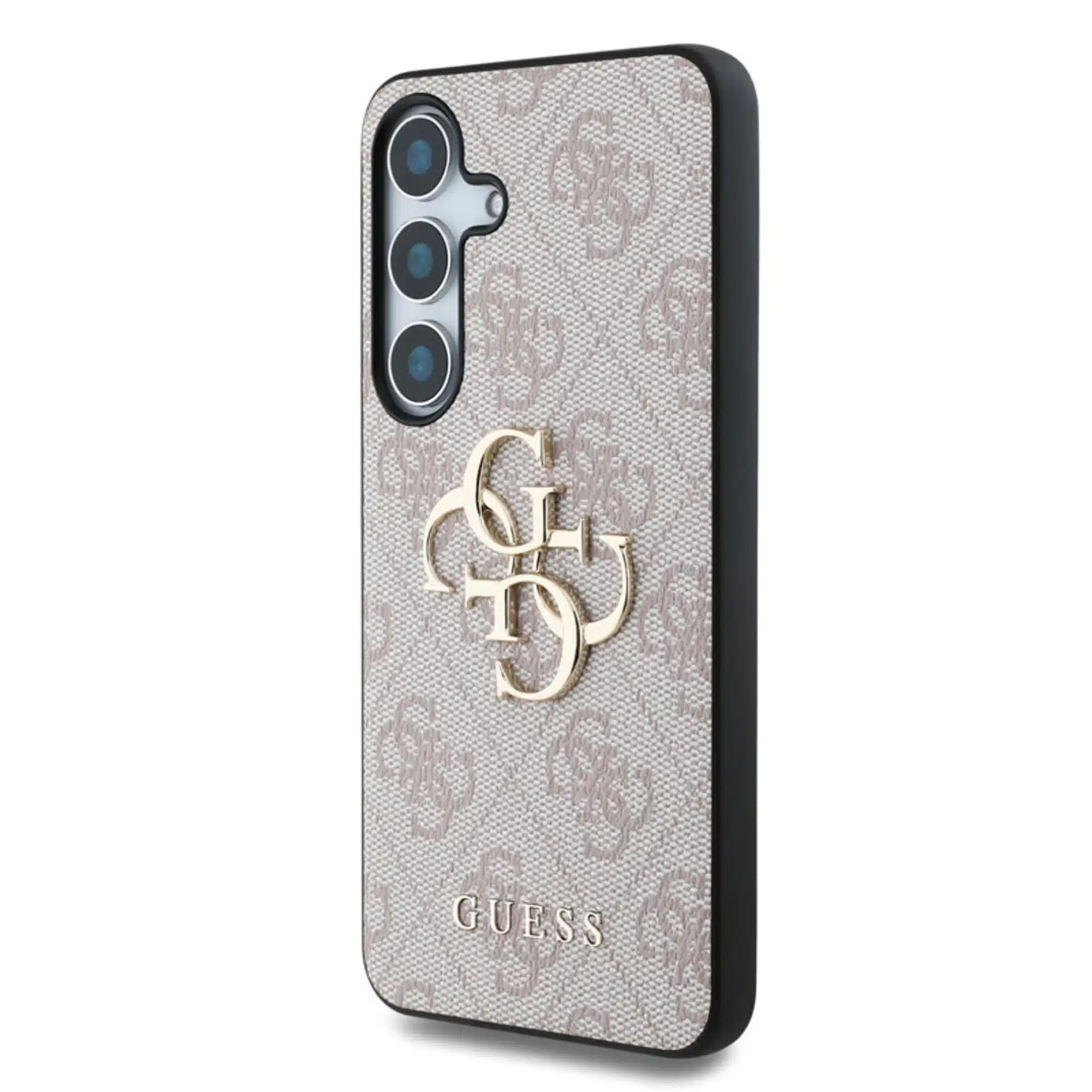 Guess - Geschikt voor Samsung S24/S25 Backcover - 4G PU Big Logo - Roze - Afbeelding 3