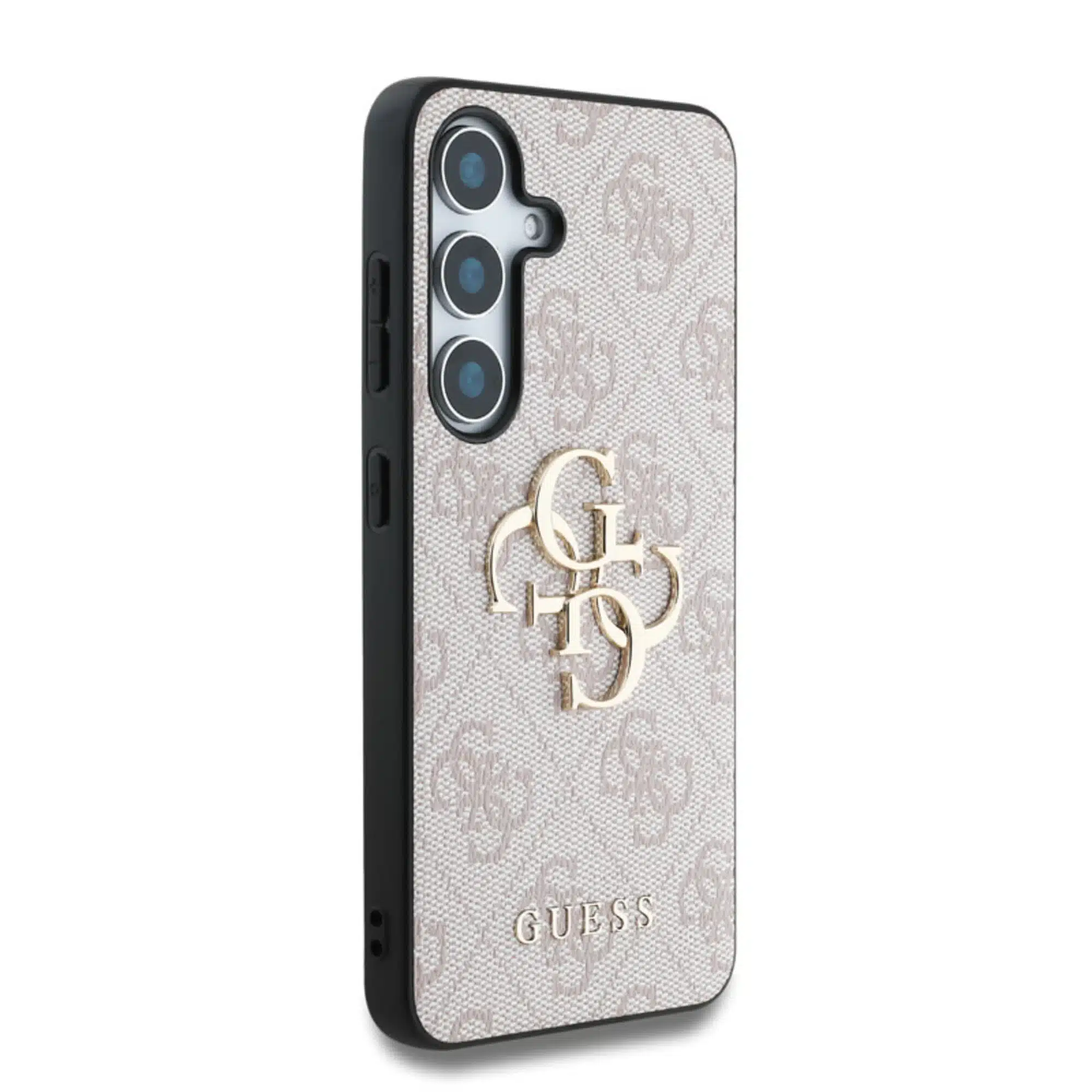 Guess - Geschikt voor Samsung S24/S25 Backcover - 4G PU Big Logo - Roze - Afbeelding 4