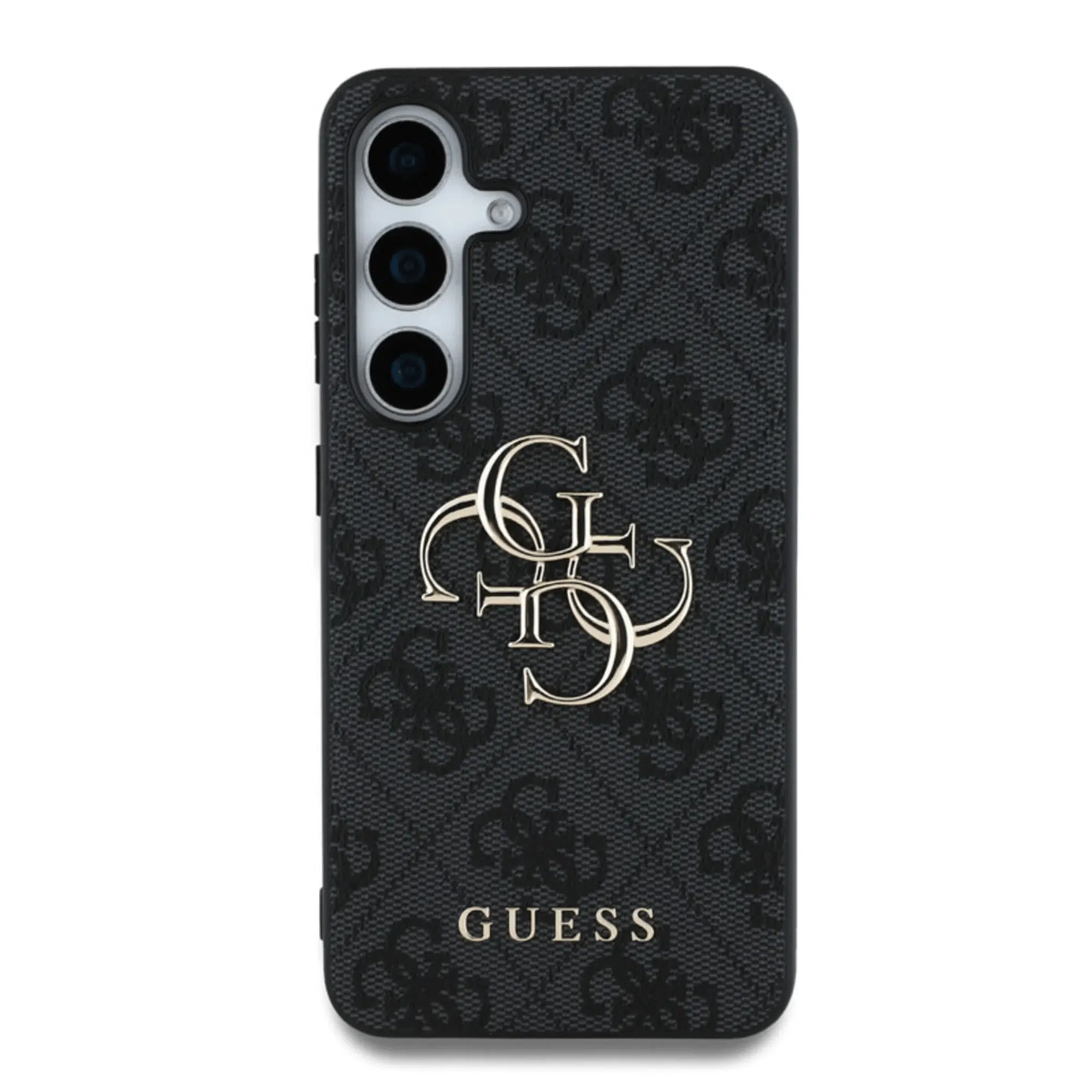 Guess - Geschikt voor Samsung S24 Plus/S25 Plus - Backcover - 4G PU Big Logo - Zwart - Afbeelding 3