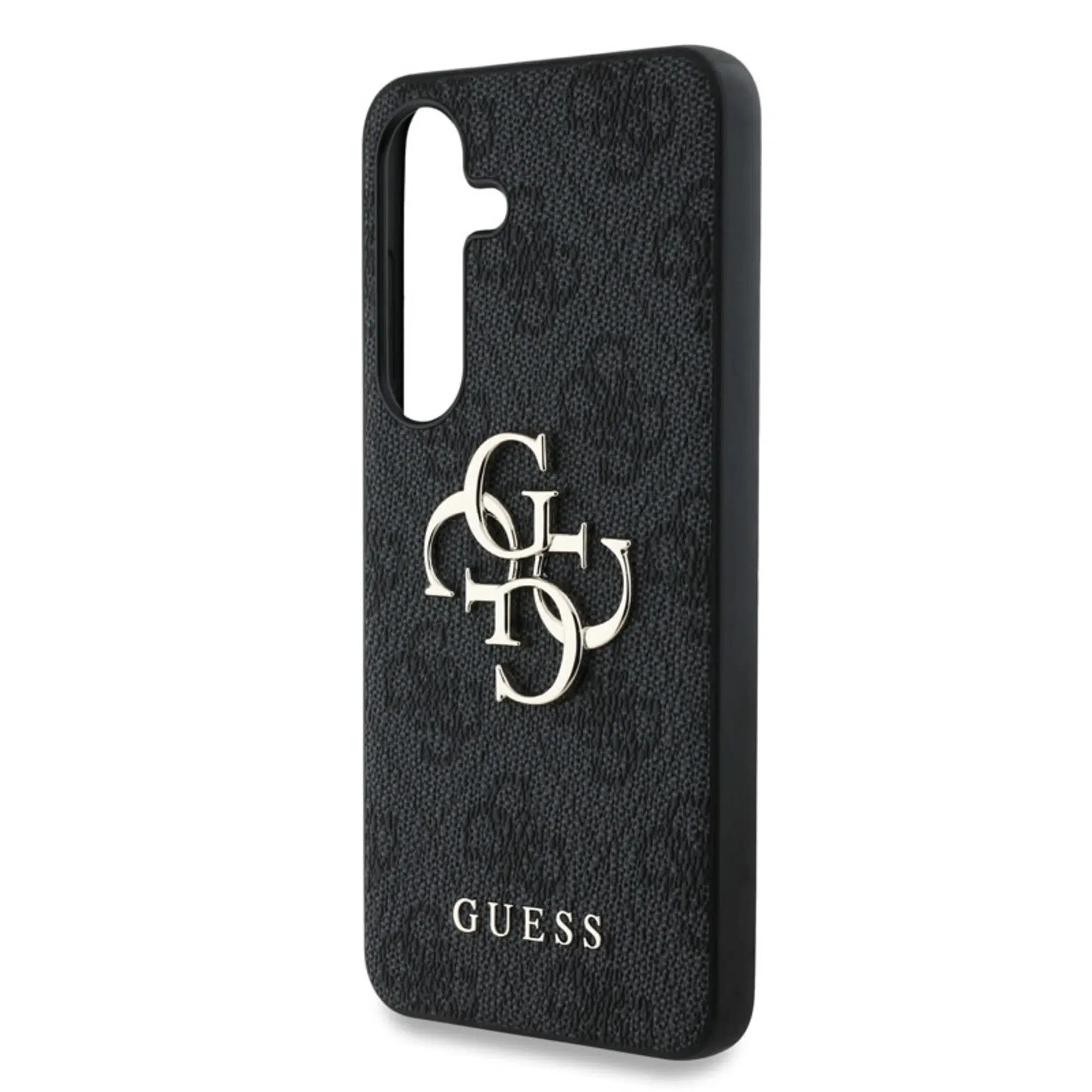 Guess - Geschikt voor Samsung S24 Plus/S25 Plus - Backcover - 4G PU Big Logo - Zwart - Afbeelding 5