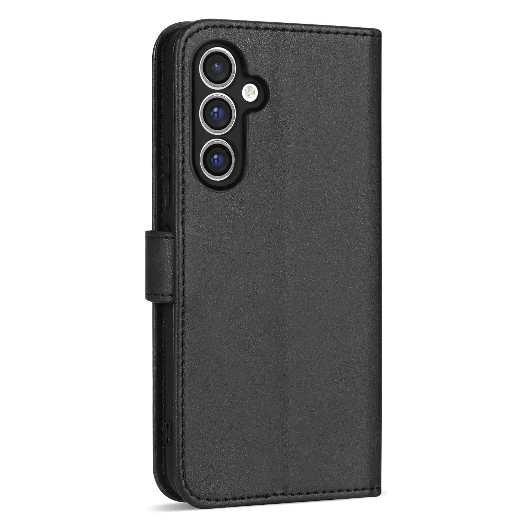 Solidenz-Bookcase-Geschikt voor Samsung A16-A17-A18-Zwart - Afbeelding 5