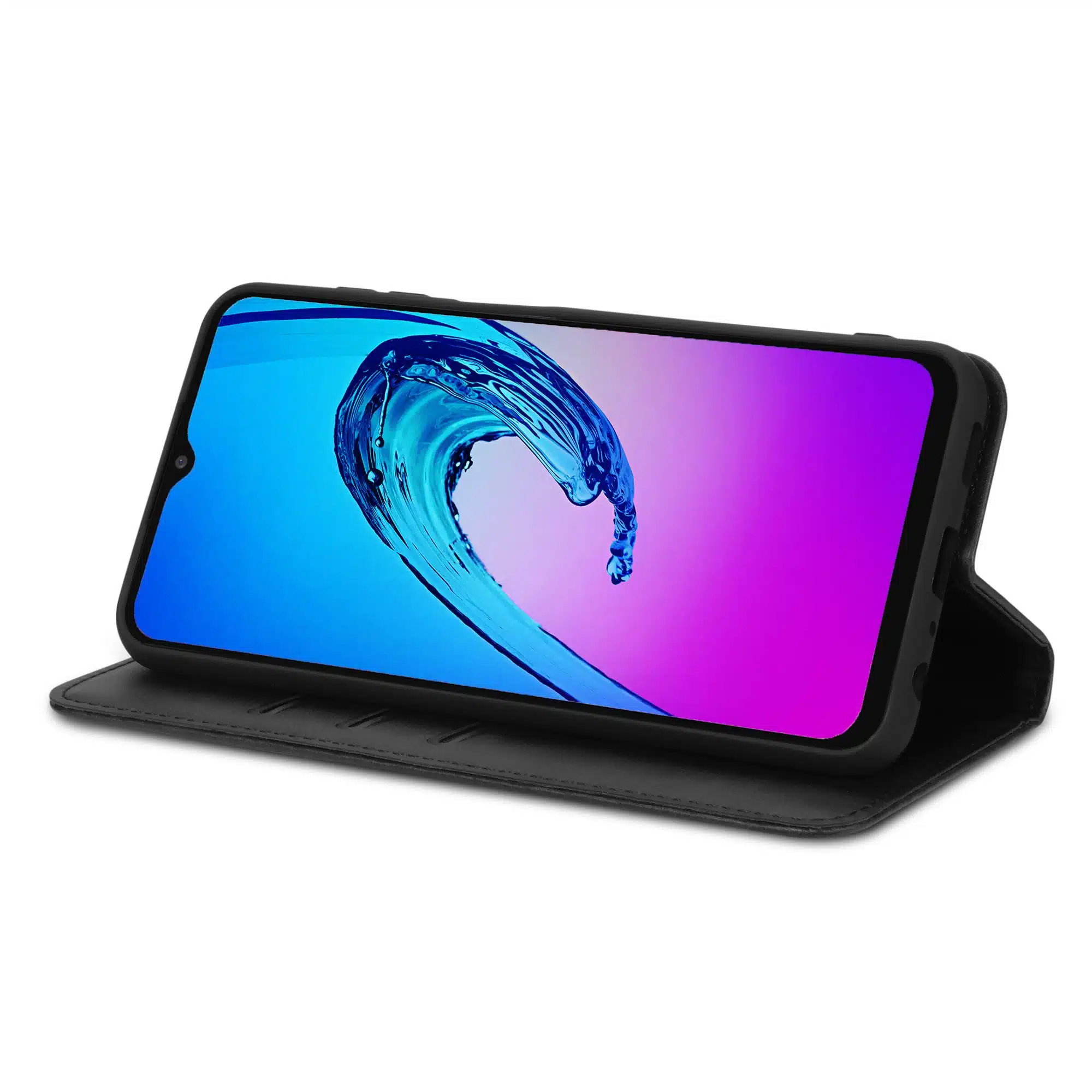 Solidenz-Bookcase-Geschikt voor Samsung A16-A17-A18-Zwart - Afbeelding 3