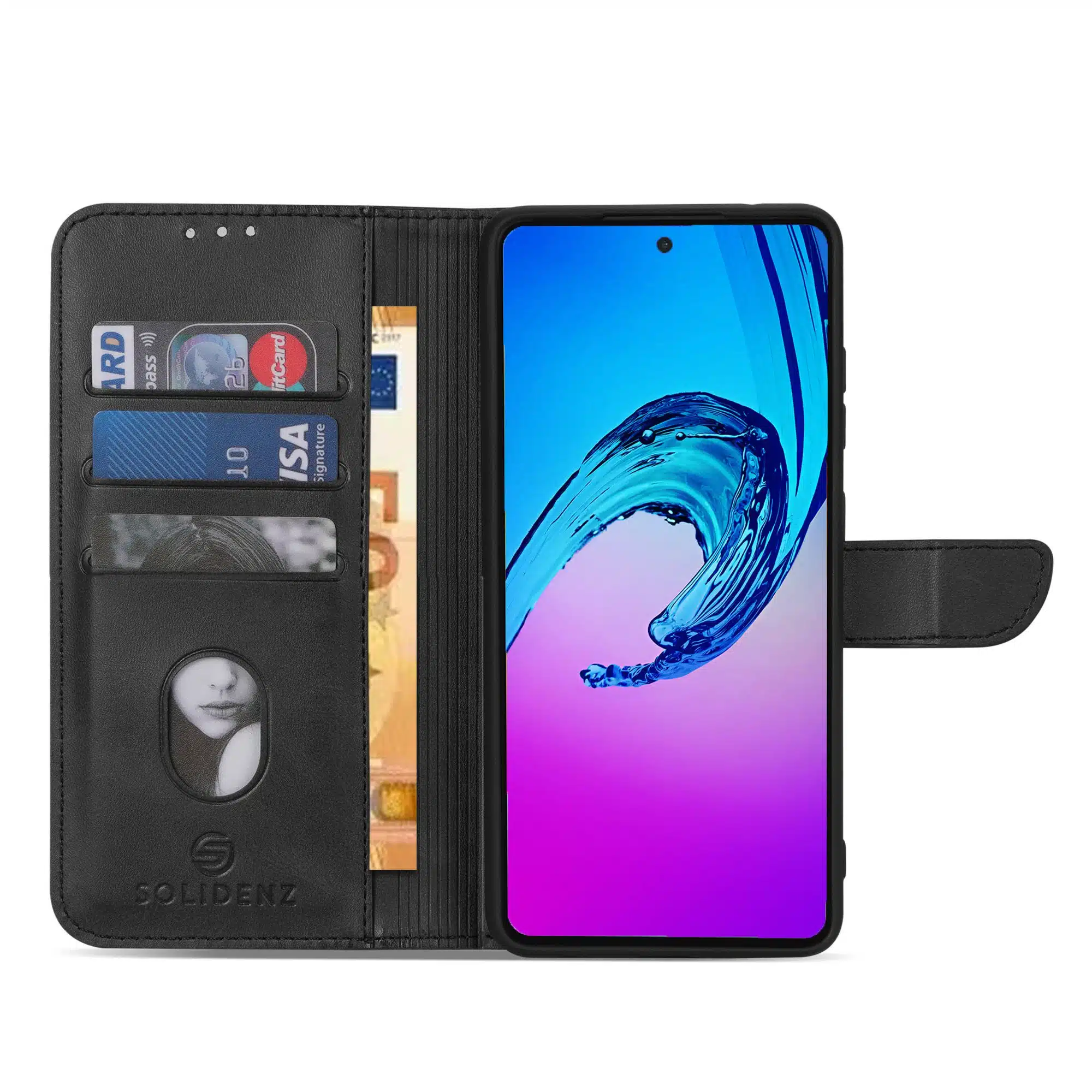 Solidenz-bookcase-Samsung-Galaxy-A26-Zwart-4-Cityhoesje.nl