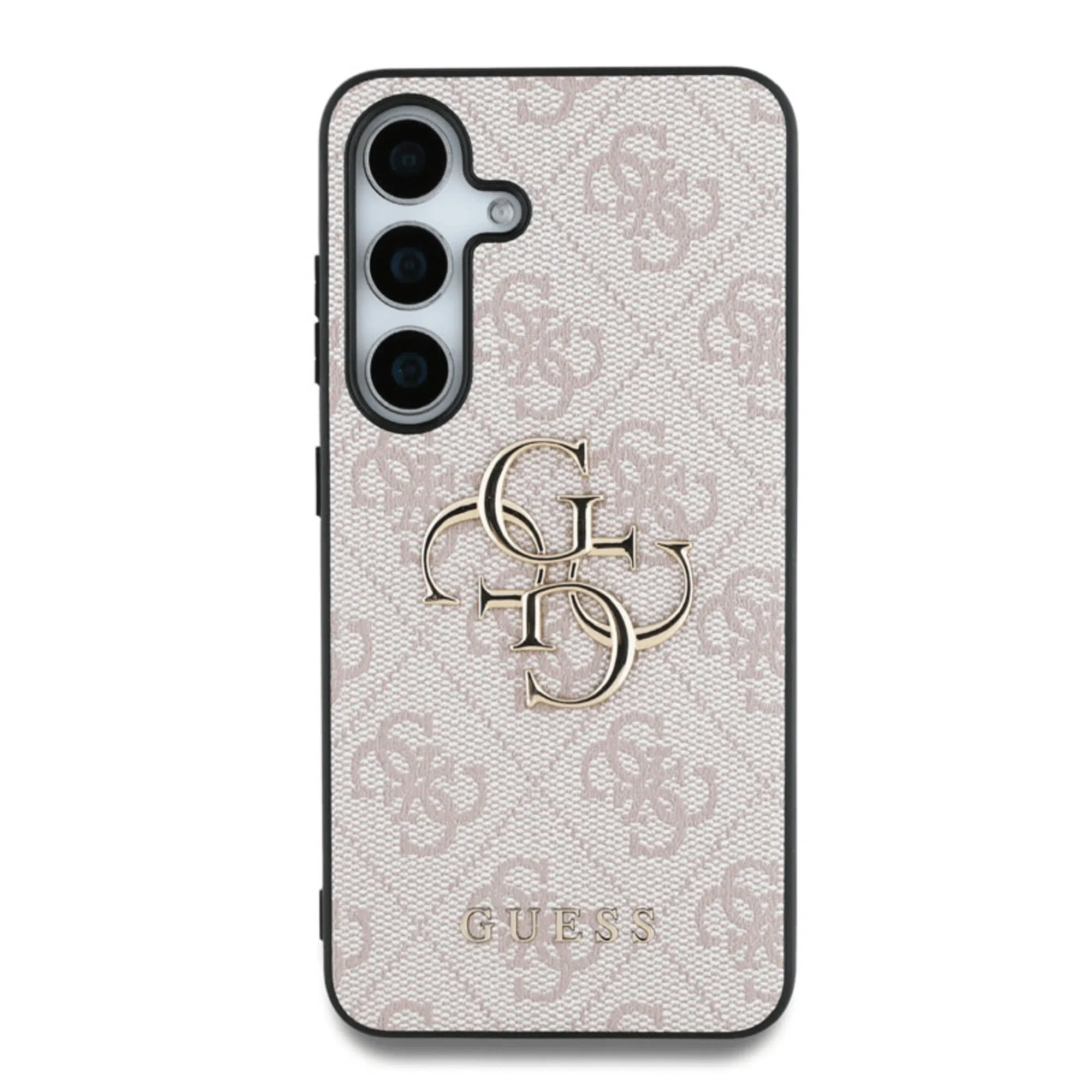 Guess - Geschikt voor Samsung S24/S25 Backcover - 4G PU Big Logo - Roze - Afbeelding 2