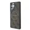 Guess - Geschikt voor Samsung S25 Ultra - Backcover hoesje - 4G Colored Ring Classic Logo - MagSafe - Bruin - Thumbnail Image 2