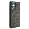 Guess - Geschikt voor Samsung S25 Ultra - Backcover hoesje - 4G Colored Ring Classic Logo - MagSafe - Bruin - Thumbnail Image 4