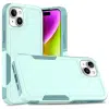 iPhone 15 PC+TPU Dual Layer Protection Cover Drop- Case-Licht Groen-1-Cityhoesje.nl