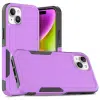 iPhone 15 PC+TPU Dual Layer Protection Cover Drop- Case-Paars-1-Cityhoesje.nl