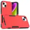 iPhone 15 PC+TPU Dual Layer Protection Cover Drop- Case-Rood-1-Cityhoesje.nl