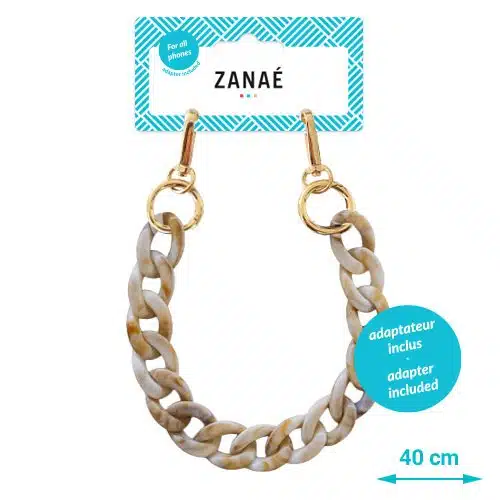 Zanae – Phone Chain Necklaces Burning sun - 40cm - Afbeelding 1