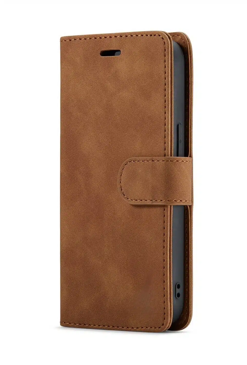 Cityhoesje-Bookcase 2 in1 iPhone 16e-17e-Bruin - Afbeelding 5