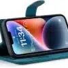 Cityhoesje-Bookcase 2 in1 iPhone 16e-17e-Groen - Thumbnail Image 5