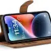 Casemania-2-in-1-Magnetic-Case-iphone-16E-Bruin-4-Cityhoesje.nl