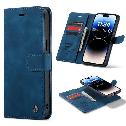 Casemania-2-in-1-Magnetic-Case-iphone-16E-Donker-Blauw-1-Cityhoesje.nl