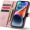 Casemania-2-in-1-Magnetic-Case-iphone-16E-Roze-5-Cityhoesje.nl