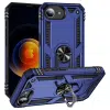 Cityhoesje-Kickstand Ring Armor - iPhone 16E-iPhone - Blauw-1-Cityhoesje.nl