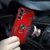Cityhoesje - Armor Ring - Backcover - Geschikt voor Samsung A56 / A36 - Rood - Thumbnail Image 3