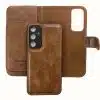 Casemania-Bookcase-Geschikt voor Samsung Galaxy S24/S25 - 2in1 - Bruin - Thumbnail Image 4