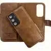 Casemania-Bookcase-Geschikt voor Samsung Galaxy S24/S25 - 2in1 - Bruin - Thumbnail Image 1