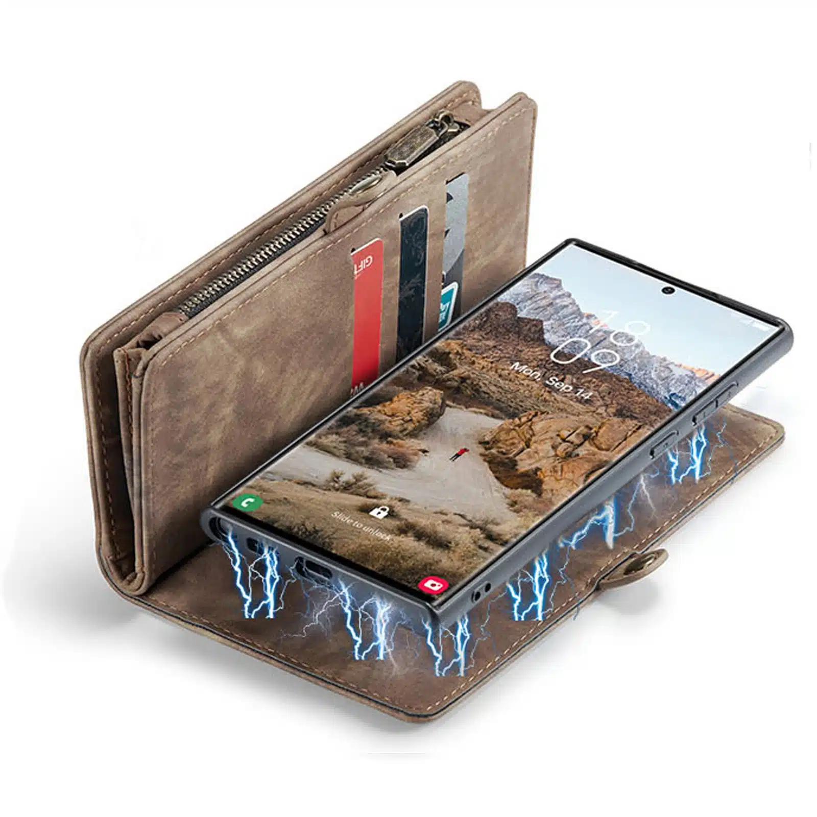 Solidenz-Urban-Wallet-Samsung-Galaxy-S25-Ultra-hoesje-Bruin-8-Cityhoesje.nl