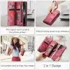 Solidenz Urban Wallet Samsung Galaxy S25 Ultra hoesje – Rood - Thumbnail Image 5