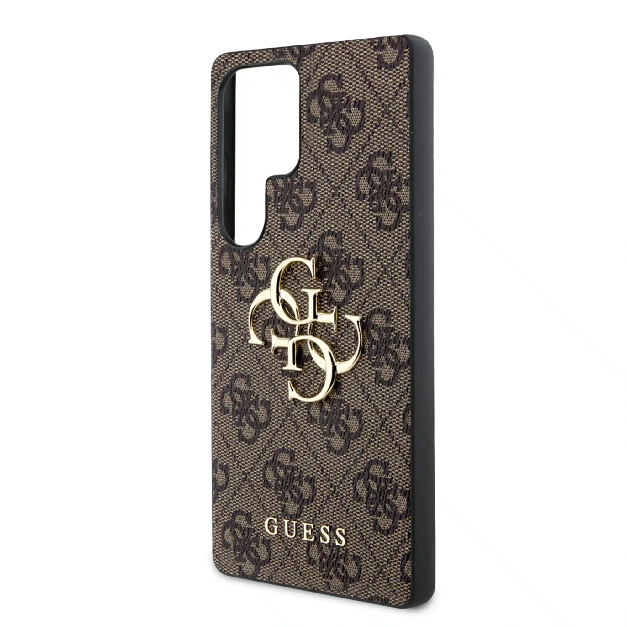 Guess - Geschikt voor S25 Ultra - Backcover hoesje - 4G PU Big Logo - Bruin - Afbeelding 2