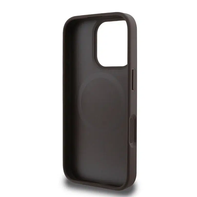 Guess - Backcover iPhone 16 Pro Max  - Magsafe - Peony on 4G - Brown - Afbeelding 7
