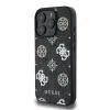 Guess iPhone 16 ProMax Backcover hoesje Magsafe PU peony - Zwart-2-Cityhoesje.nl