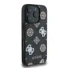 Guess iPhone 16 ProMax Backcover hoesje Magsafe PU peony - Zwart-4-Cityhoesje.nl