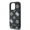 Guess iPhone 16 ProMax Backcover hoesje Magsafe PU peony - Zwart-6-Cityhoesje.nl