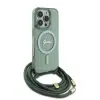 Guess - Backcover iPhone 16 Pro Max - Magsafe ML Glitter with pearl strap - Green - Thumbnail Image 3