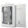 Guess - Backcover iPhone 16 Pro Max - Magsafe IML Glitter with pearls strap - Zwart - Thumbnail Image 7